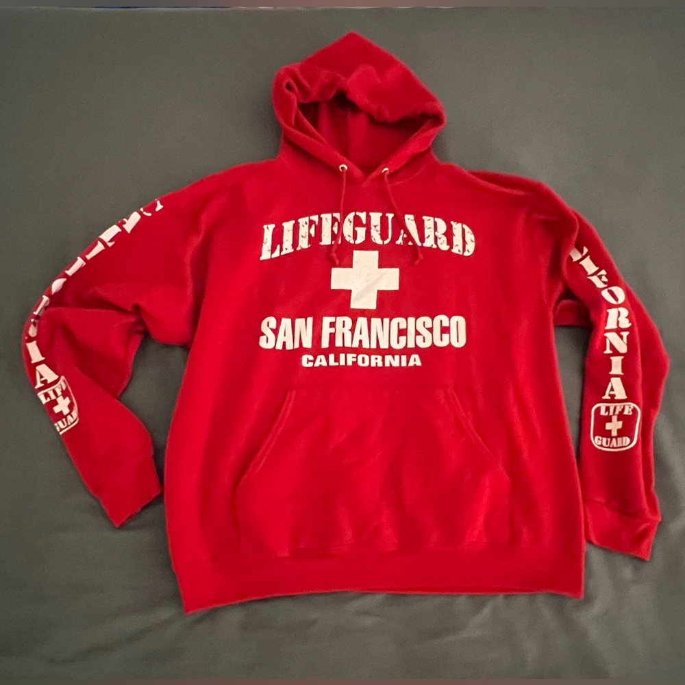 San Francisco California Lifeguard hoodie pullover